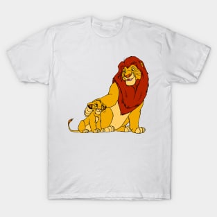 lion with simba T-Shirt